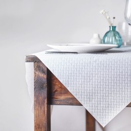 MANTELE 120X120 BLANCO 40 GR. 300 UNIDADES